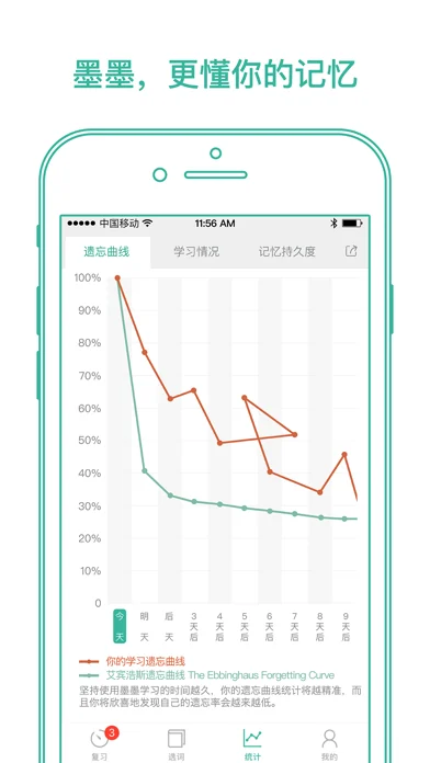 墨墨背单词 在官方 App Store 展示的应用界面